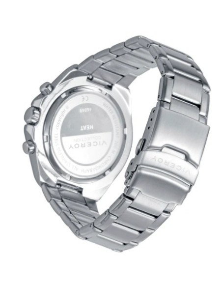 CRONO ACERO IP AZUL BRAZALETE SR VA
