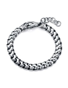 Pulsera de acero reversible para hombre