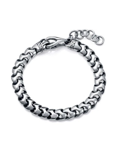 Pulsera de acero reversible para hombre