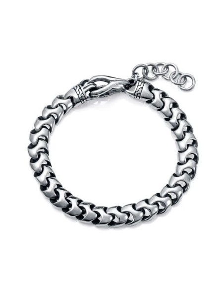 Pulsera de acero reversible para hombre