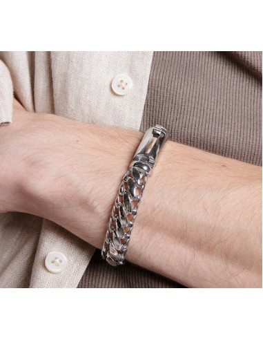 Pulsera tipo cadena para hombre