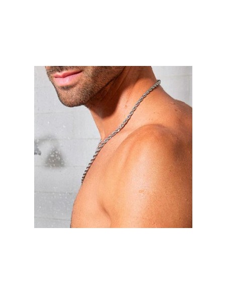 Collar de hombre de acero