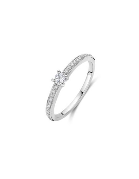 Anillo Multibanda de Plata con Circonitas | Textura y Brillo en Equilibrio