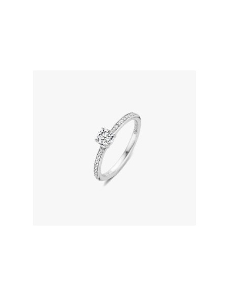Anillo Multibanda de Plata con Circonitas | Textura y Brillo en Equilibrio