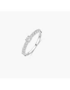 Anillo Multibanda de Plata con Circonitas | Textura y Brillo en Equilibrio