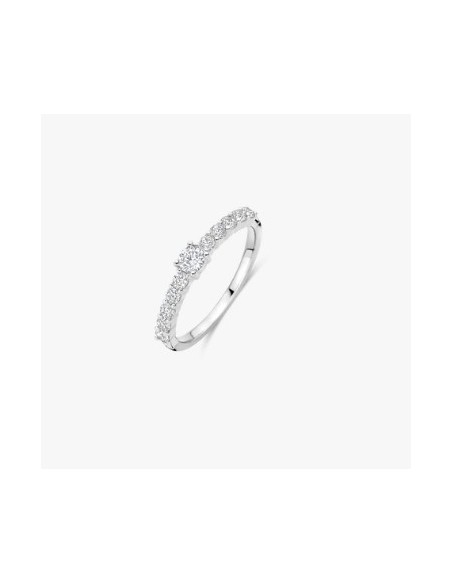 Anillo Multibanda de Plata con Circonitas | Textura y Brillo en Equilibrio