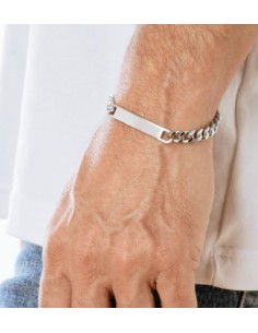 PULSERA LOTUS STYLE MEN IN BLACK LS2364-2/1 ACERO 2