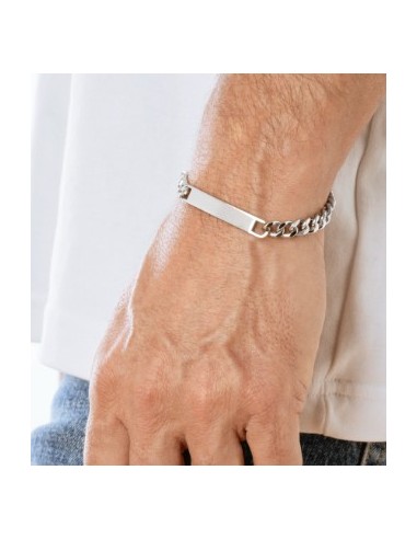 PULSERA LOTUS STYLE MEN IN BLACK LS2364-2/1 ACERO