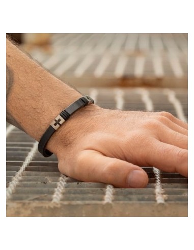 PULSERA LOTUS STYLE MEN BASIC LS2539-2/2 ACERO INO