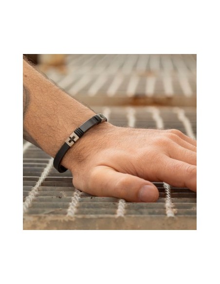 PULSERA LOTUS STYLE MEN BASIC LS2539-2/2 ACERO INO