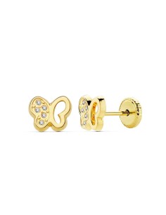 Pendientes de Bebé de Oro 18K 18799 - Elegancia y Delicadeza