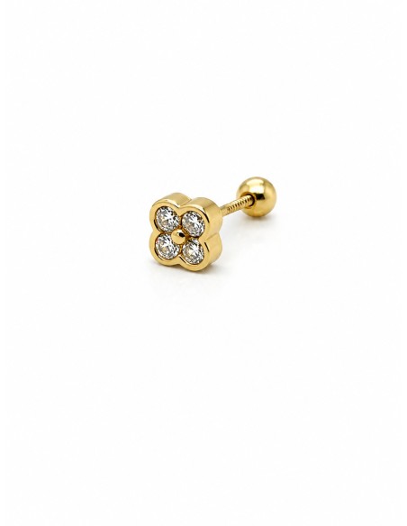 Piercing circonitas big plata chapada de 1ª ley