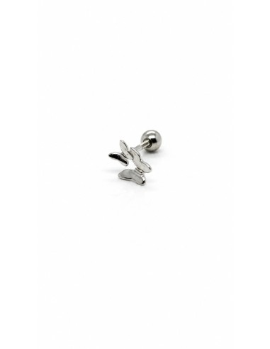 Piercing mariposas plata de 1ª ley