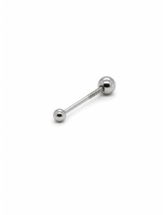 Piercing bolita plata de 1ª ley