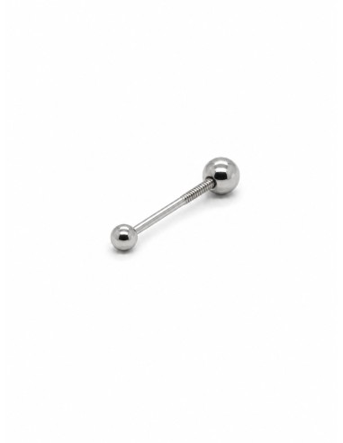 Piercing bolita plata de 1ª ley