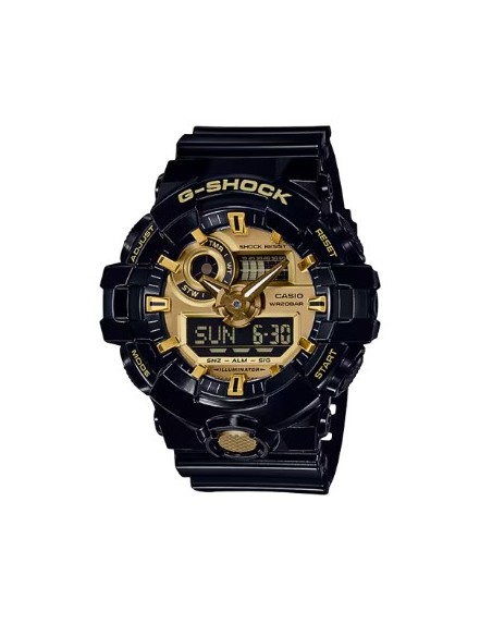 Reloj Casio GA-710GB-1AER - G-Shock con Estilo Dorado y Resistencia