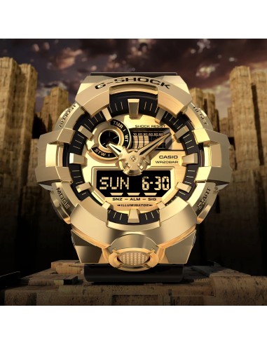 Reloj Casio GM-700G-9AER - Resistencia G-Shock con Estilo Dorado