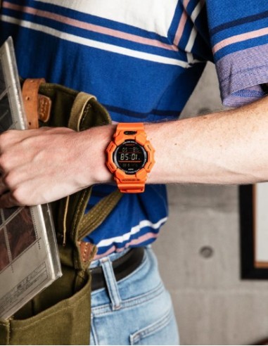 Reloj Casio G-Shock Naranja – Resistente, Deportivo y con Luz LED