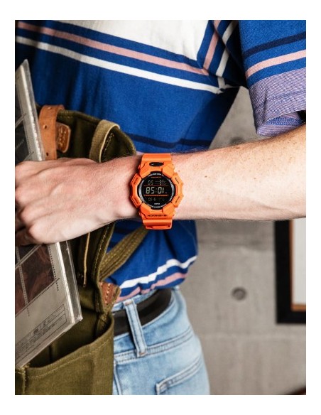 Reloj Casio G-Shock Naranja – Resistente, Deportivo y con Luz LED