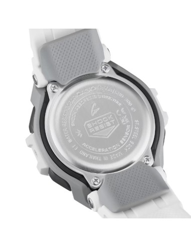 Reloj Casio G-Shock Blanco Deportivo – Alta Resistencia y Funciones Fitness