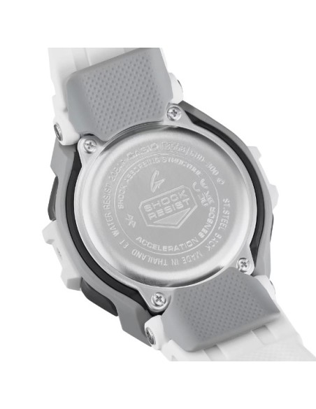 Reloj Casio G-Shock Blanco Deportivo – Alta Resistencia y Funciones Fitness