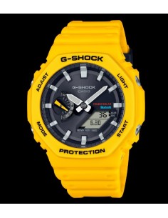 Reloj Casio G-Shock Amarillo – Tough Solar con Bluetooth y Alta Resistencia