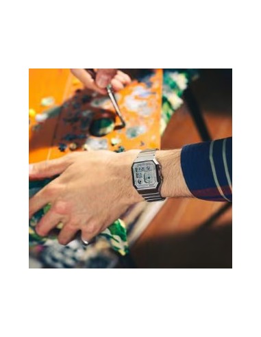 Reloj Casio A130WE-7AEF - Elegancia Retro y Funcionalidad