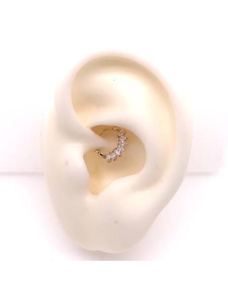 PIERCING DAITH CIRCONITAS ORO AMARILLO DE 18K