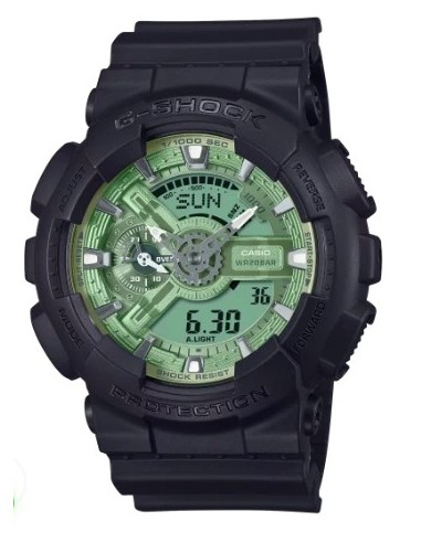 Reloj Casio GA-110CD-1A3ER - G-Shock con Estilo Deportivo y Resistencia