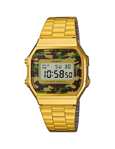 RELOJ CASIO DORADO MILITAR 