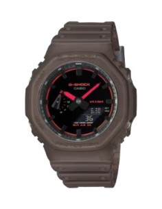 G-Shock GA-2100k-5aer – Reloj Negro con Diseño Urbano y Esfera Multicolor