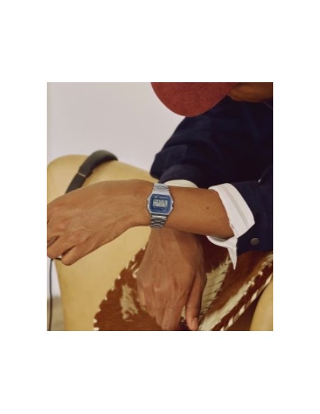 Reloj Casio Vintage A158WEA-2EF azul 