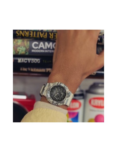 Reloj señor G-Shock Camuflaje  GA-2100cm-5aer