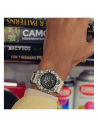 Reloj señor G-Shock Camuflaje  GA-2100cm-5aer