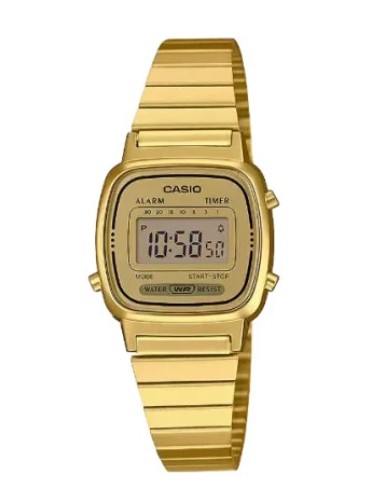 RELOJ CASIO MINI DORADO