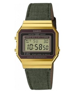 RELOJ CORREA TELA VERDE A700
