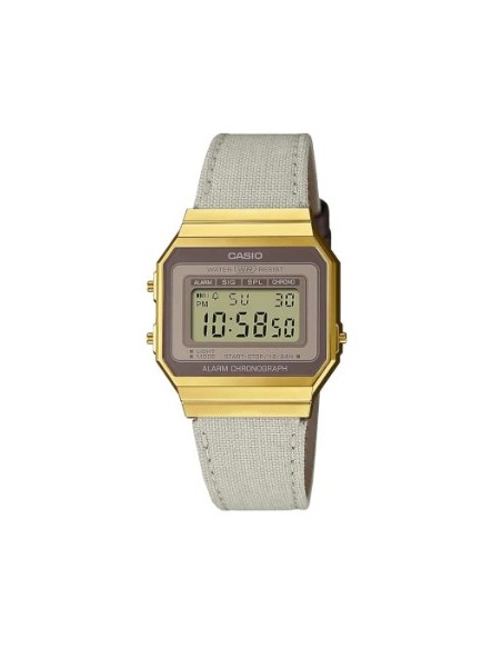 RELOJ CORREA TELA BEIG A700