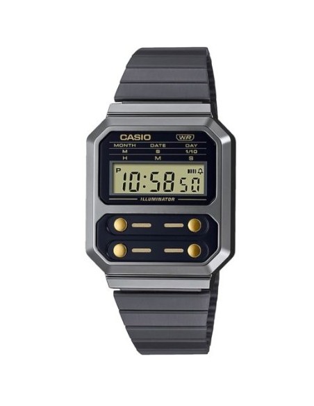RELOJ NEGRO WEGG