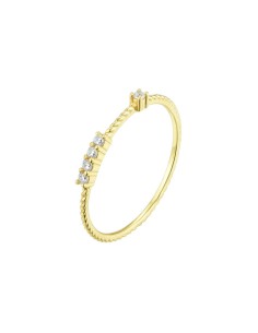 ANILLO ZN GOLD PLATA DALYA