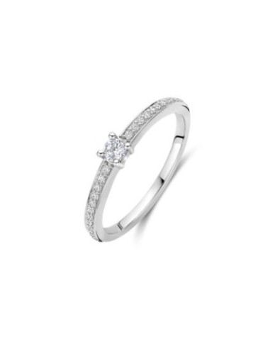 Anillo Multibanda de Plata con Circonitas | Textura y Brillo en Equilibrio
