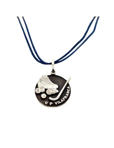 Medalla Club Patí Vilafranca en plata 1ª llei
