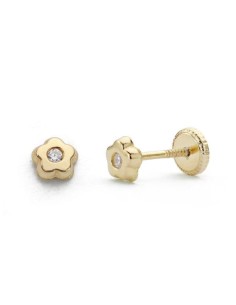 Pendientes de Bebé de Oro 18K 18482 - Ternura y Seguridad