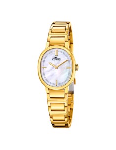 Reloj de mujer Lotus Nacar y pulsera a juego