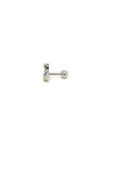 PIERCING ZN COLORES MEDIA PLATA DE 1ª LEY