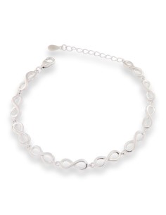 PULSERA INFINITOS PLATA DE 1ª LEY