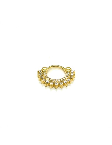 PIERCING EYRA ZN BL PLATA CHAPADA DE 1ª LEY