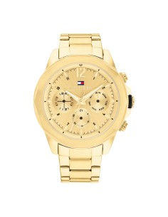 RELOJ DORADO ACERO TOMMY