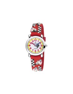 RELOJ NOWLEY INFANTIL MOTO ROJO