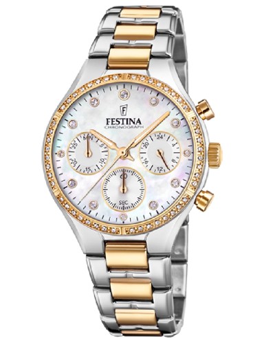 FESTINA SRA.CRONO BICO.ESF.NC.ACERO.DORADO