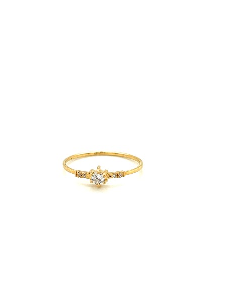 ANILLO DAMLA ZN ORO DE 18K